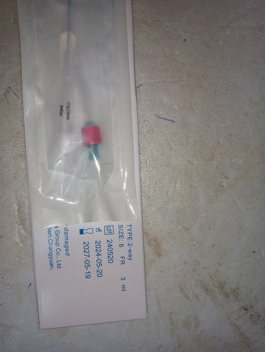 ALL SILICON 2 WAY FOLLEYS CATHETER SIZE 8